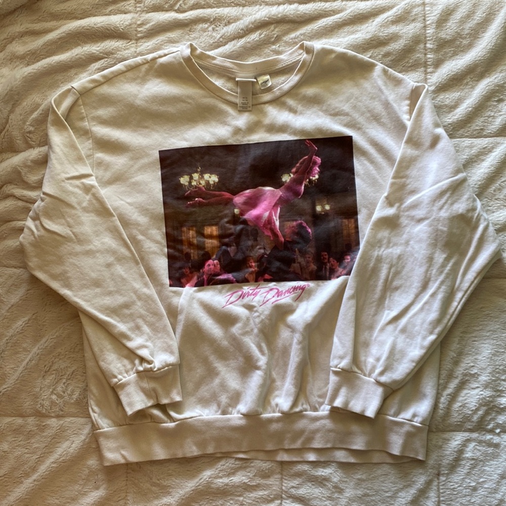 H&M Dirty Dancing sweatshirt size XL. EUC